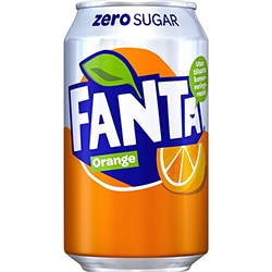 Fanta Narancs Zero 0,33L 24db/karton