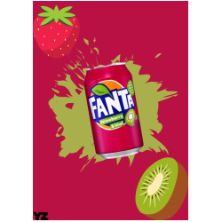Fanta Strawberry / Kiwi
