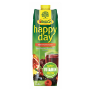 Rauch Happy Day 100% Multivitamin Vegyes Gyümölcslé Vegyes Gyümölcslésűrítményekből 8 Vitaminnal 1 L