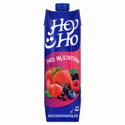Hey-Ho Piros Multivitamin Vegyes Gyümölcsital Cukorral, Édesítőszerrel És 7 Vitaminnal 1 L