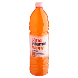 Jana Vitamin Happy Narancs Ízű Szénsavmentes Üdítőital Cukorral És Édesítőszerrel 1,5L