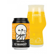 Monyo X Justvidman Mangó Maracuja Üdítőital 0,33L/Can