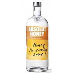 Absolut Honey mézes vodka 1 liter