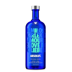 Absolut Vodka Love Limited Edition Green 0,7L 40%