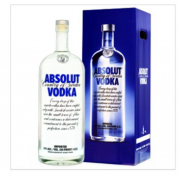 Absolut Vodka Blue 4,5L Díszdobozban