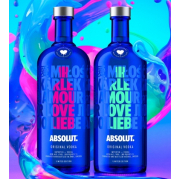 Absolut Vodka Love Limitált Kiadás 0,7