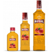 Royal Vodka Alma Ízesítésű Vodka 0,1L 28%