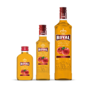 Royal Vodka Alma Ízesítésű Vodka 0,5L 28% Drs