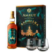 Amrut Bagheera Indiai Whisky 0,7 Pdd+2Pohár 46%