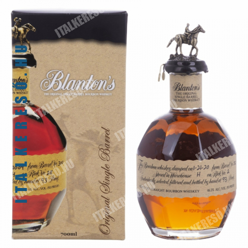 Blanton's - The Original Single Bourbon Whiskey 0,7L DD - vásárlás  Italkereső.hu
