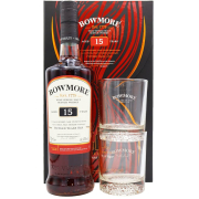 Bowmore 15 Éves 0,7L 43% + 2 Pohár Dd