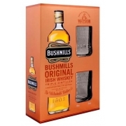 Bushmills Original Whisky 1L (díszdoboz+pohár)