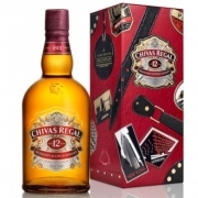Chivas Regal Whisky 0,7L 12 éves (Globe díszdobozos)