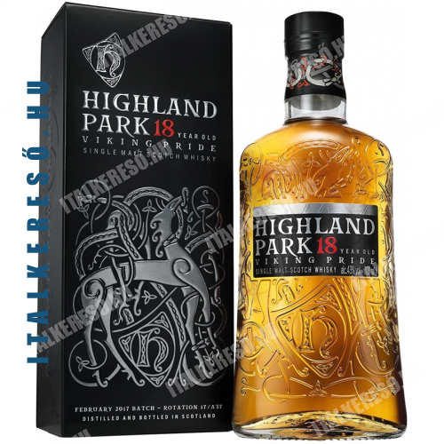 Highland Park - Viking Pride Whisky 0,7L 18 éves DD - vásárlás Italkereső.hu