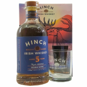 Hinch 5 Éves Double Wood Ajándékcsomag 1 Tumbler Pohárral 0,7L / 43%)