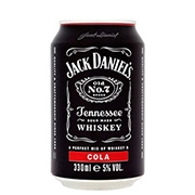 Jack Daniel's whisky & Cola 0,33