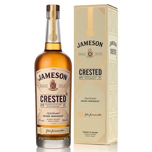 Jameson Crested Whiskey 0,7L 40% ír whiskey díszdobozban - vásárlás  Italkereső.hu