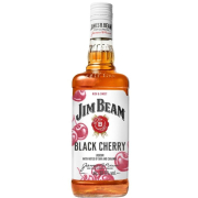 Jim Beam Black Cherry Meggy Ízesítésű Whiskey 1L 32,5%