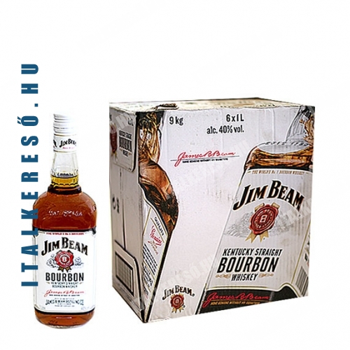 Vásárlás: Jim Beam - Bourbon Whisky 6x1,0L DD, akciós ár - 245 webshop ár  összehasonlítása