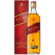 Johnnie Walker Red Label Whisky 0,7L 40%, Díszdoboz (Fém)