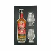 Spice King Whisky Ajándékcsomag 2 Pohárral 0,7L / 46%)