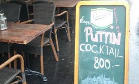Putyin budapesti látogatására rendeljetek Putyin-koktélt